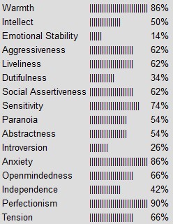 Similar Minds 16 factors results