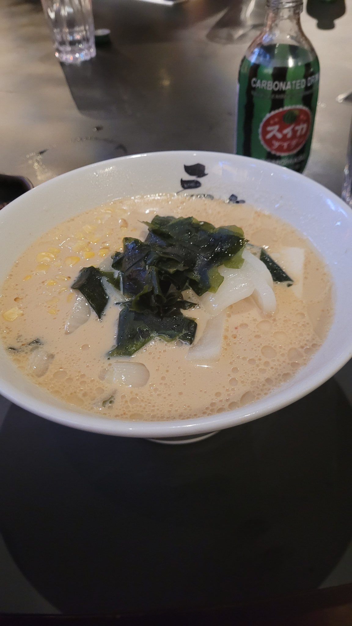 A bowl of vegetarian miso