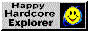 Happy hardcore explorer
